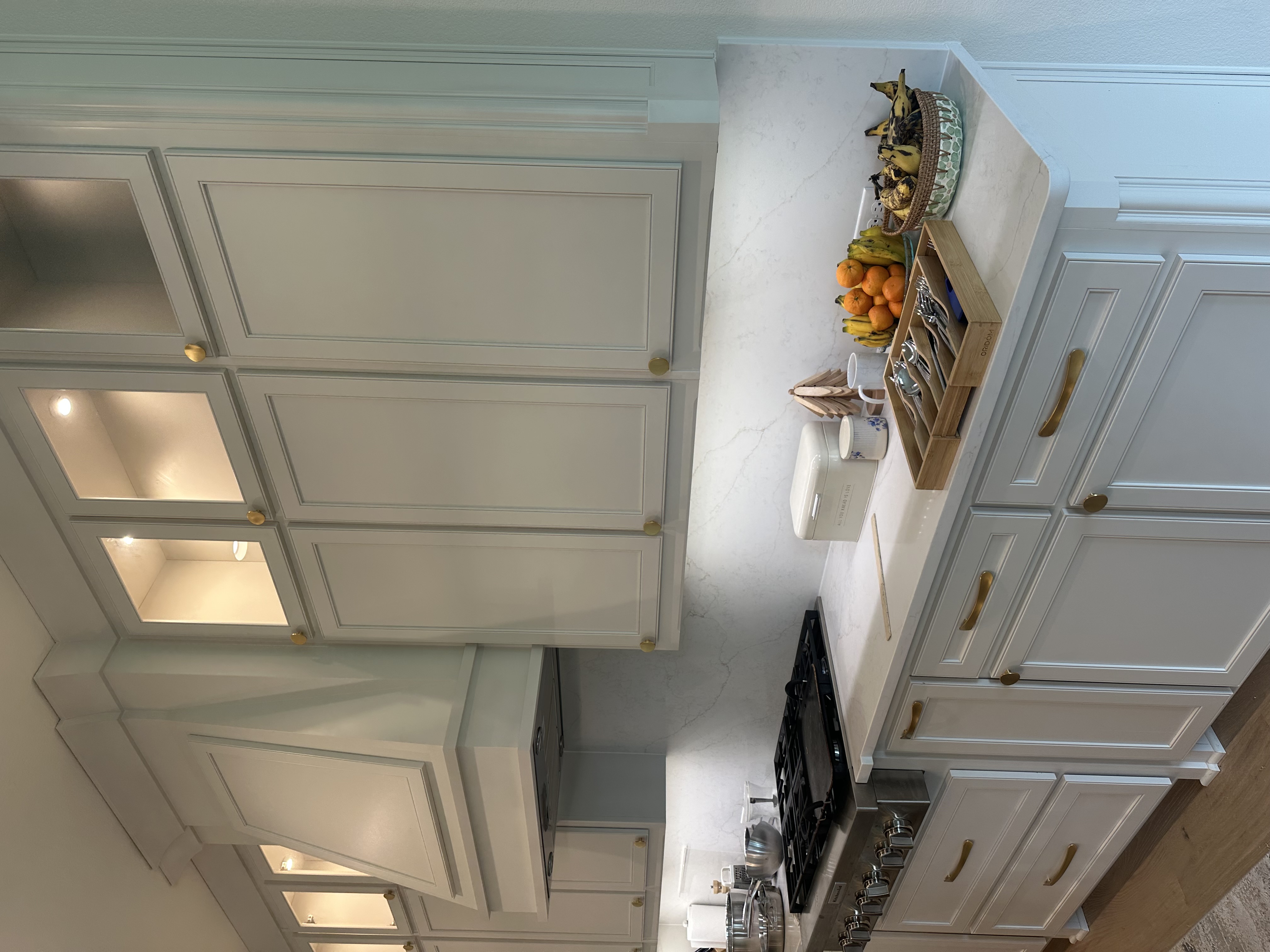 Complete kitchen cabinet transformation